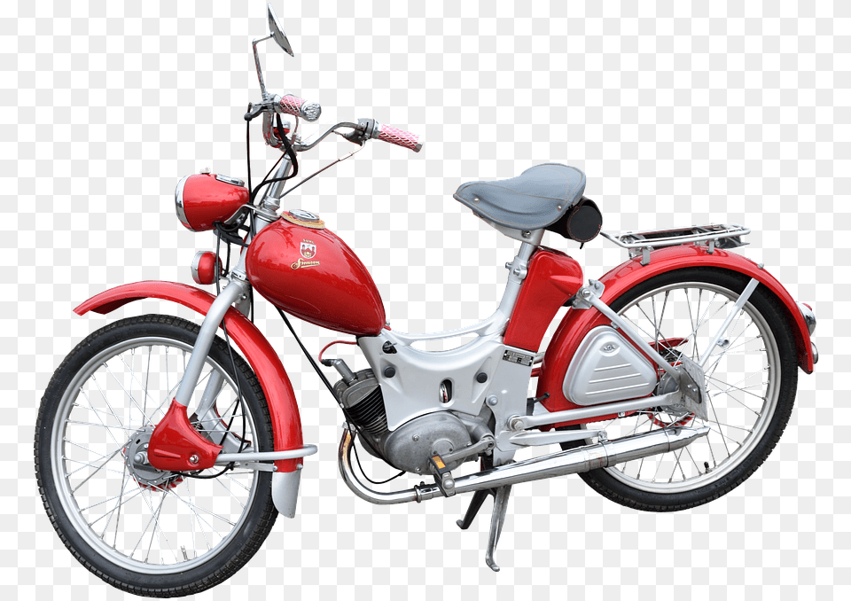 Moped Two Wheeled Vehicle Historically Suhl Sr2 Ciclomotor De Dos Ruedas, Motorcycle, Transportation, Machine, Wheel Png