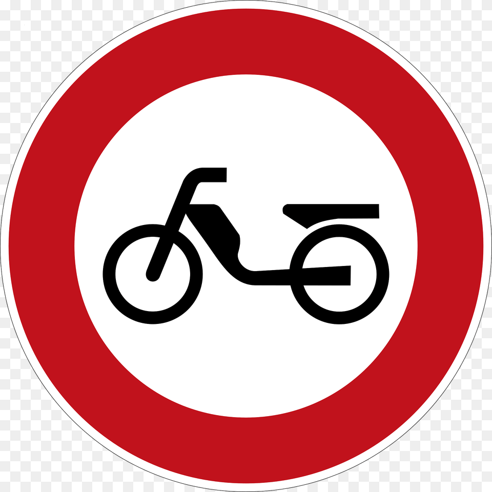 Mopeds Forbidden Clipart, Sign, Symbol, Road Sign Free Png Download