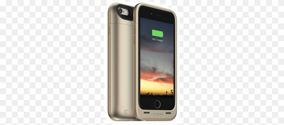 Mophie Juice Pack Air Compact Battery Case For Iphone Mophie Juice Pack Air Gold Charging Case Iphone, Electronics, Mobile Phone, Phone Png Image