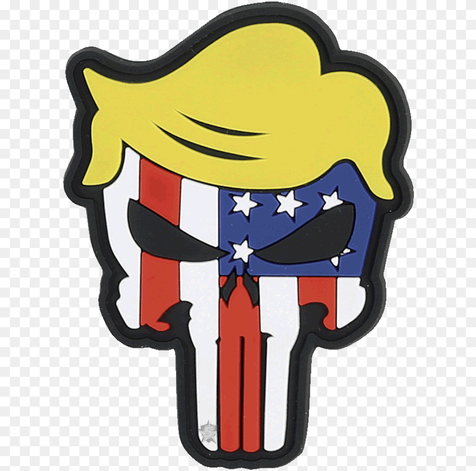 Morale Patches Trump Punisher Patch, Blade, Dagger, Knife, Weapon Free Transparent Png