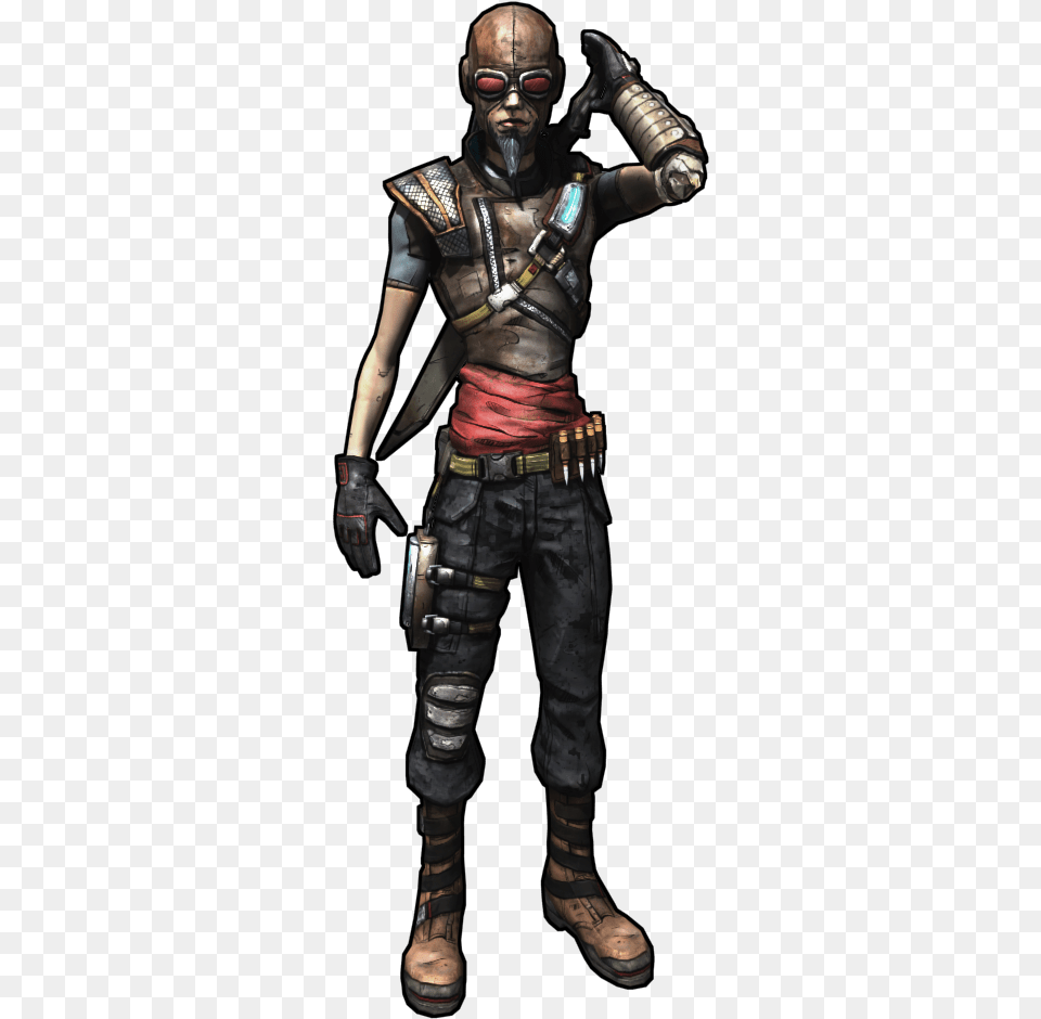 Mordecai Borderlands Hunter, Adult, Male, Man, Person Free Png Download