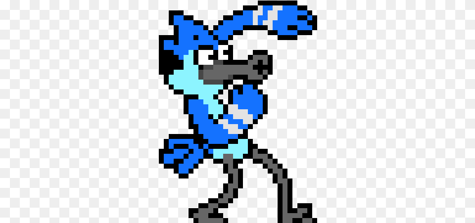 Mordecai Mordecai Pixel Art, Animal, Bird, Jay, Blue Jay Png Image