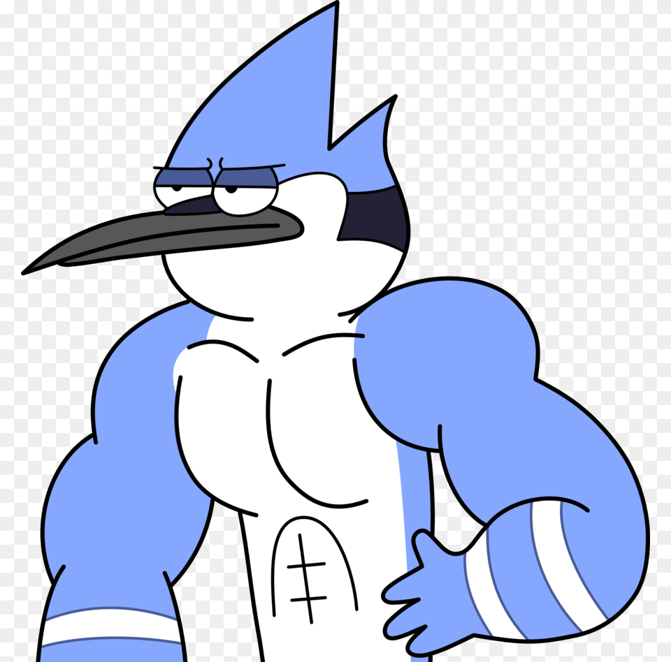 Mordecai Regular Show Mordecai, Animal, Bird, Jay, Cartoon Free Png