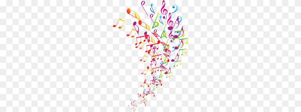 More Colorful Music Symbols, Art, Graphics, Pattern, Purple Free Png Download