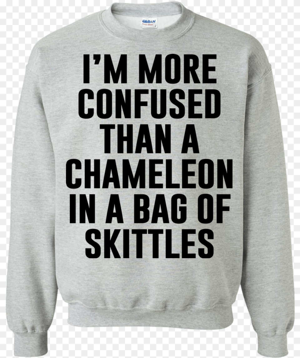 More Confused Than A Chameleon, Clothing, Hoodie, Knitwear, Sweater Free Png Download