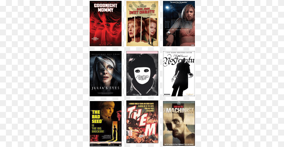 More Creepy Movies That You Haven39t Watched Yet 20th Century Fox Hush Hush Sweet Charlotte, Adult, Publication, Person, Woman Png