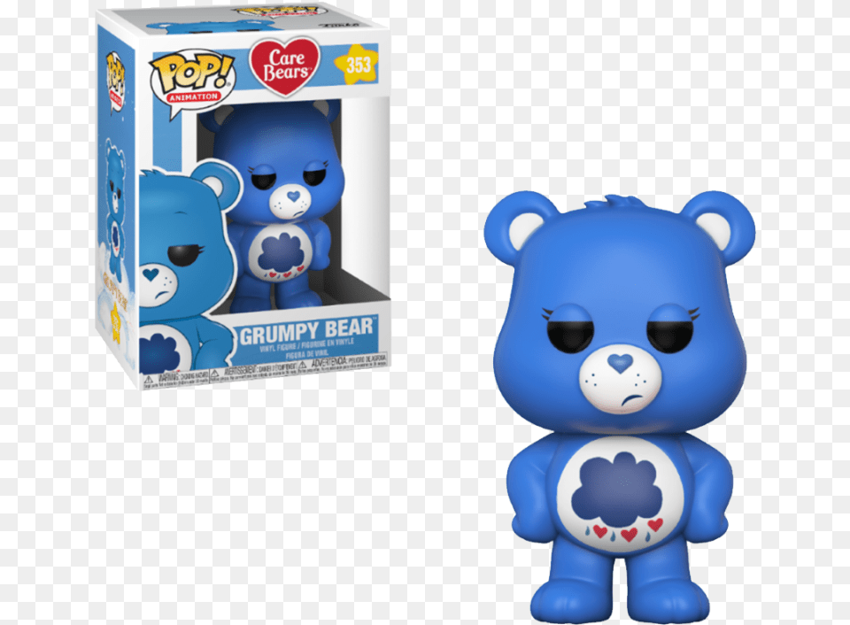 More Images Grumpy Bear Funko Pop, Plush, Toy Png