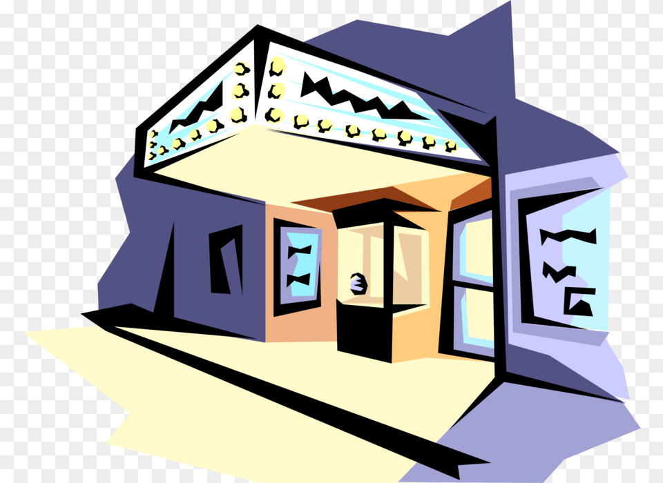 More In Same Style Group Theater Entrance Cartoon, Architecture, Building, Shelter, Outdoors Png