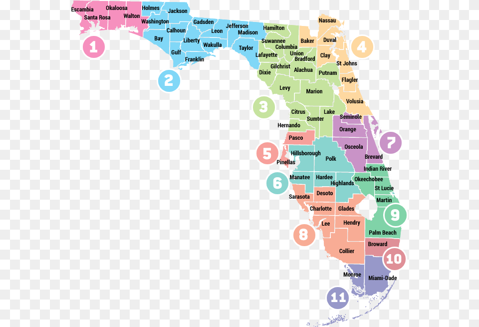 More Information Florida Map By Region, Chart, Plot, Person, Atlas Free Png Download