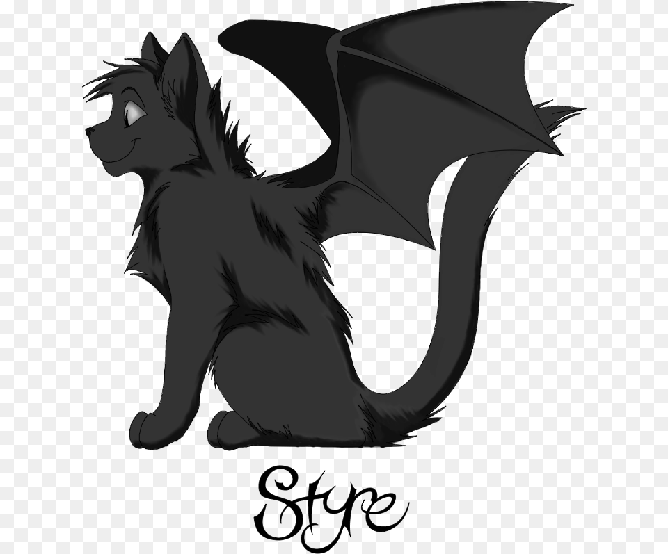 More Like Black Cat With Wings, Person Png