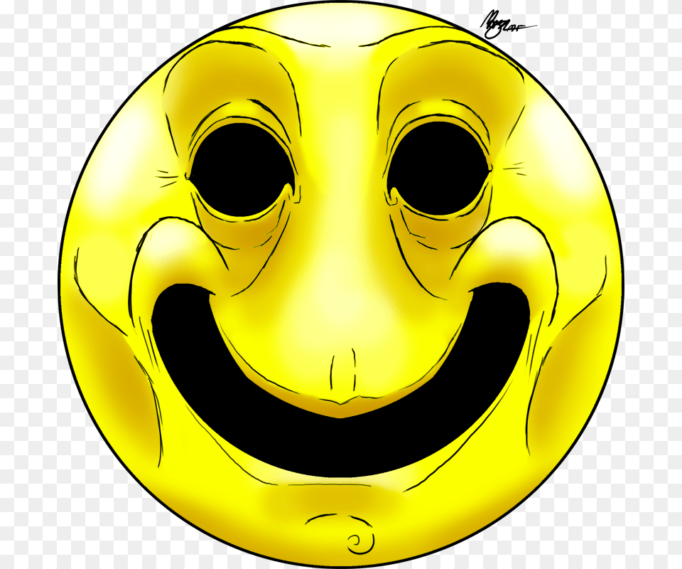 More Like Chaos Matter By Hanzthebox Creepy Smiley Face, Person, Logo, Symbol, Head Free Png