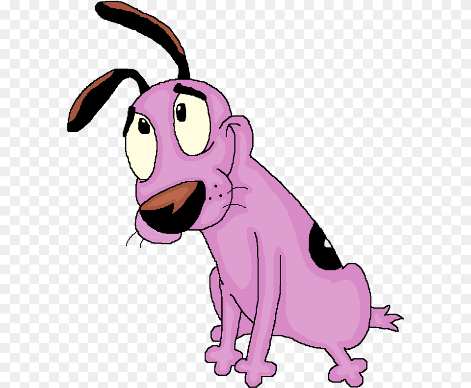 More Like Courage The Cowardly Dog By Imperial1722 Stupid Dog Cartoon, Baby, Person, Animal, Bee Png