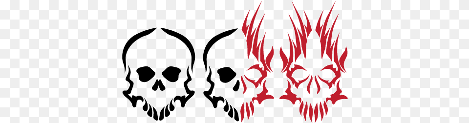 More Like Good And Evil Tribal Skulls By Demonking Aka Tribal Tattoo Kim, Accessories, Baby, Person Free Png Download