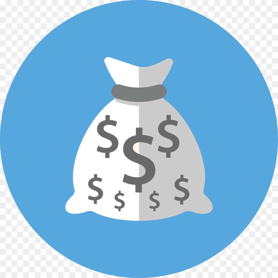 More Money Blue Money Clipart Blue, Bag, Plastic Png