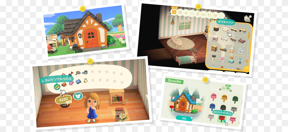 More New Animal Crossing Horizons Screenshots From The New Horizons Roof Colors, Play Area, Person, Outdoors, Indoors Free Png Download