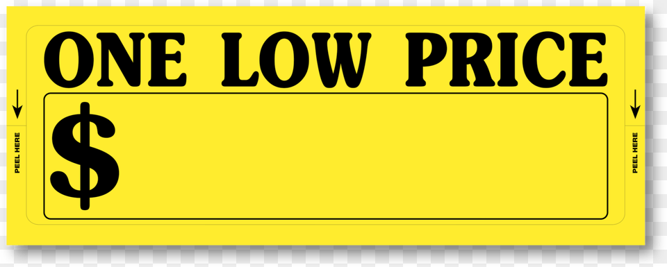 More One Low Price Window Stickers New Price Sticker, Paper, Text, Symbol Png Image