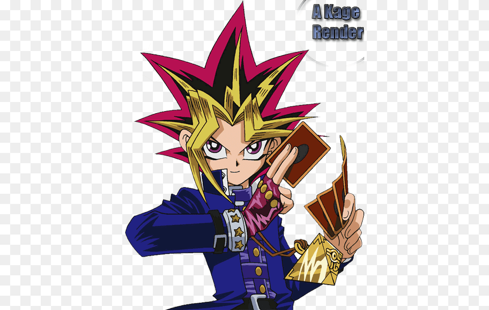 More Or Less The Same Design Really Except That Yami Yu Gi Oh A Toi De Jouer, Book, Comics, Publication, Manga Free Transparent Png