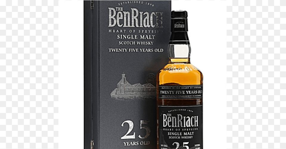 More Quarter Century Classics Another 7 Best Value Benriach 25 Year Old Speyside Single Malt Scotch Whisky, Alcohol, Beverage, Liquor, Bottle Png