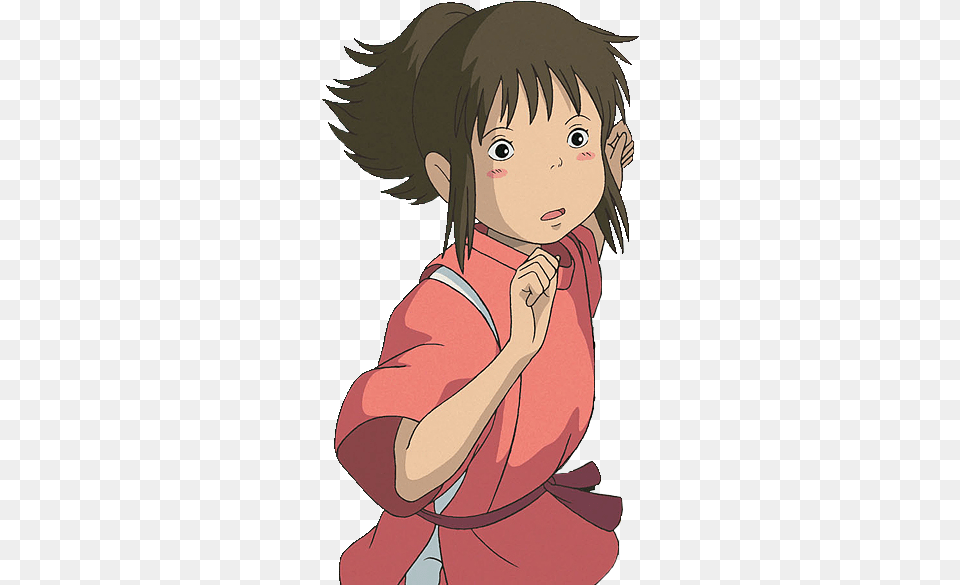 More Under The Cut Spirited Away No Background, Book, Comics, Publication, Baby Png