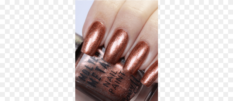 More Views Barry M Molten Metal Nail Copper, Cosmetics, Person, Nail Polish Png