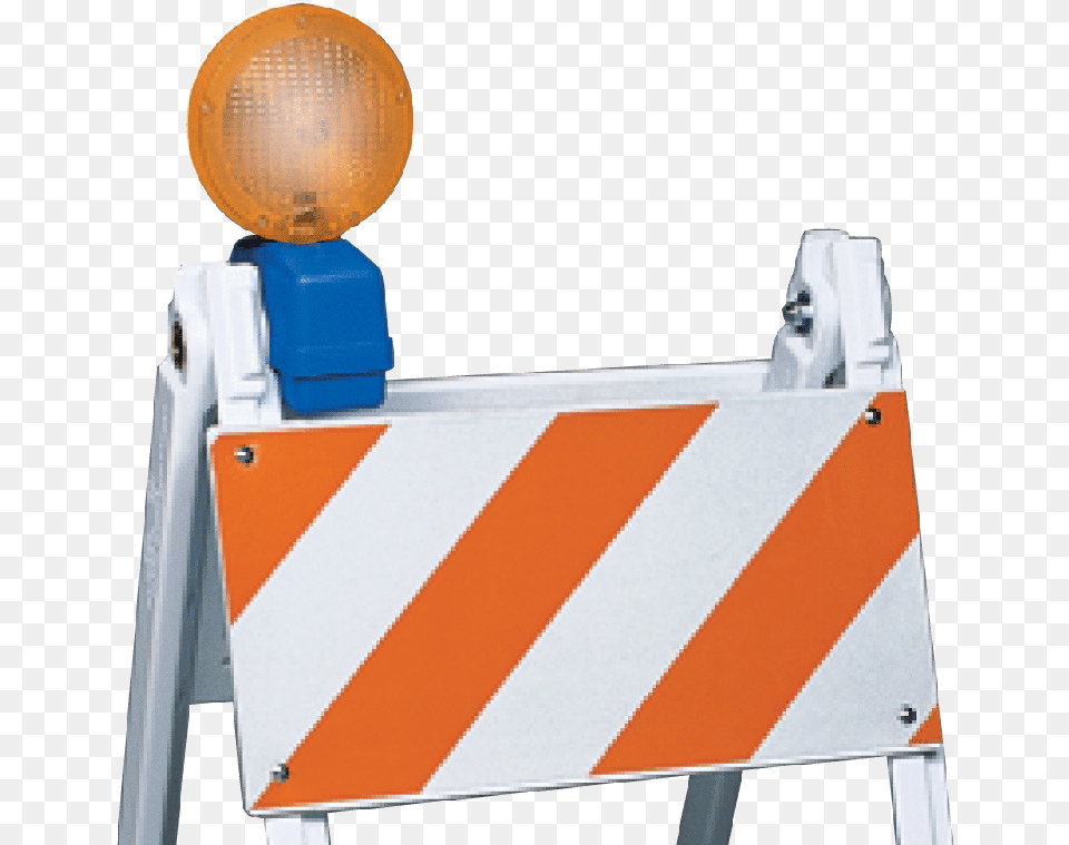 More Views Flashing Barricade Light Traffix Devices, Fence Png