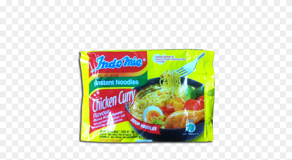 More Views Indomie Chicken Curry Flavour Instant Noodles, Food, Lunch, Meal, Noodle Png