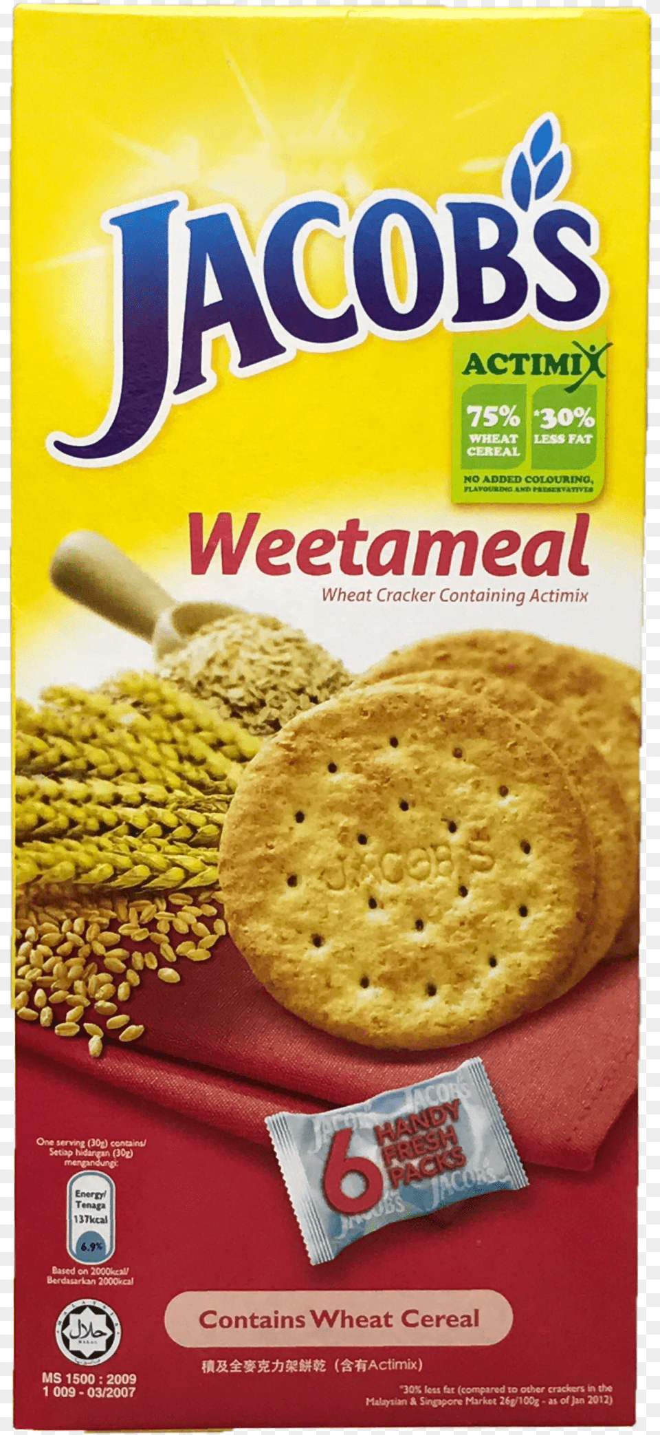 More Views Jacob Weetameal, Bread, Cracker, Food, Advertisement Png Image