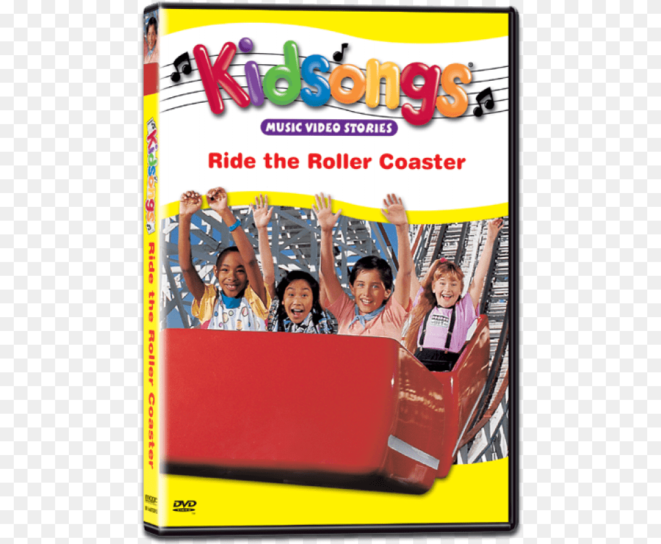 More Views Kidsongs Ride The Roller Coaster Dvd, Advertisement, Child, Female, Girl Png Image