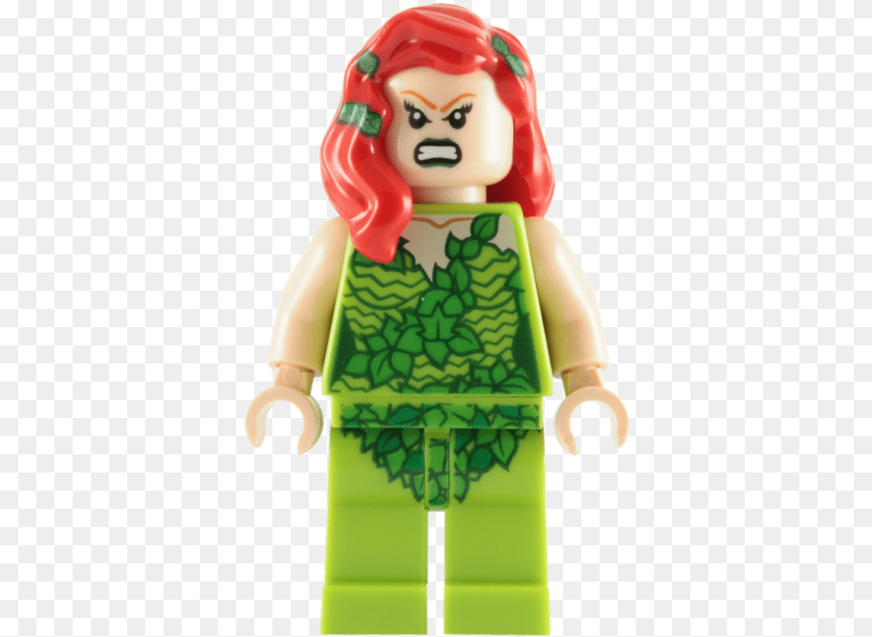 More Views Lego Version 3 Poison Ivy Minifigure, Baby, Person, Face, Head Png Image