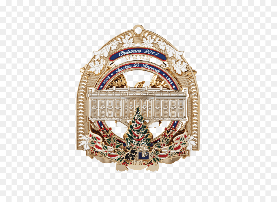 More Views Official White House Christmas Ornament 2017, Accessories, Christmas Decorations, Festival Free Png