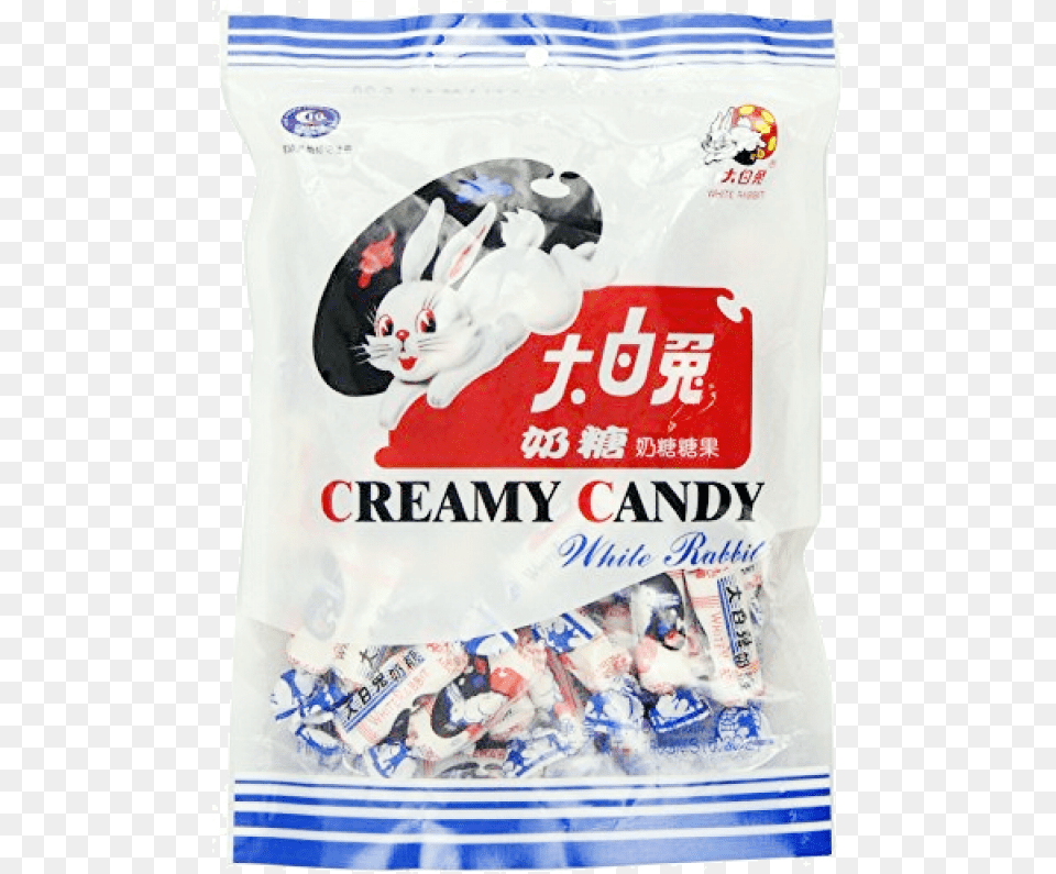 More Views White Rabbit Creamy Candy, Bag, Food, Sweets Free Png