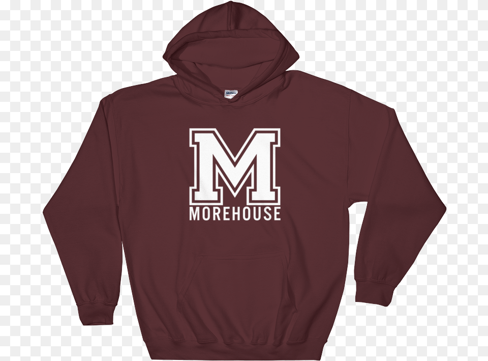 Morehouse College Logo Hoodie Drippy Hoodies Under, Clothing, Hood, Knitwear, Sweater Png Image