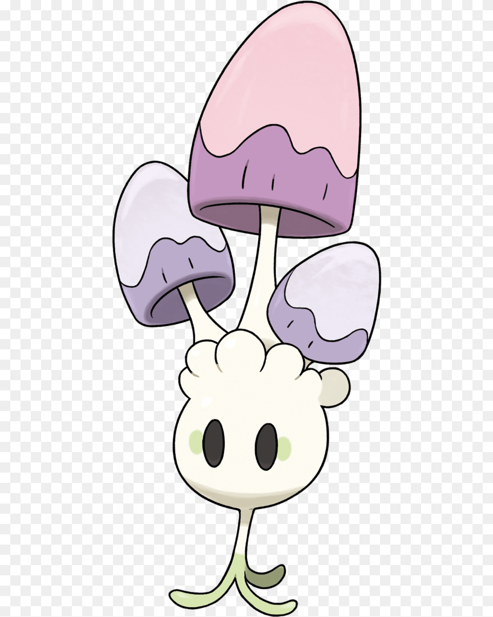 Morelull Mushroom Pokemon Sun And Moon Full Size Morelull Pokemon, Fungus, Nature, Outdoors, Plant Free Png Download