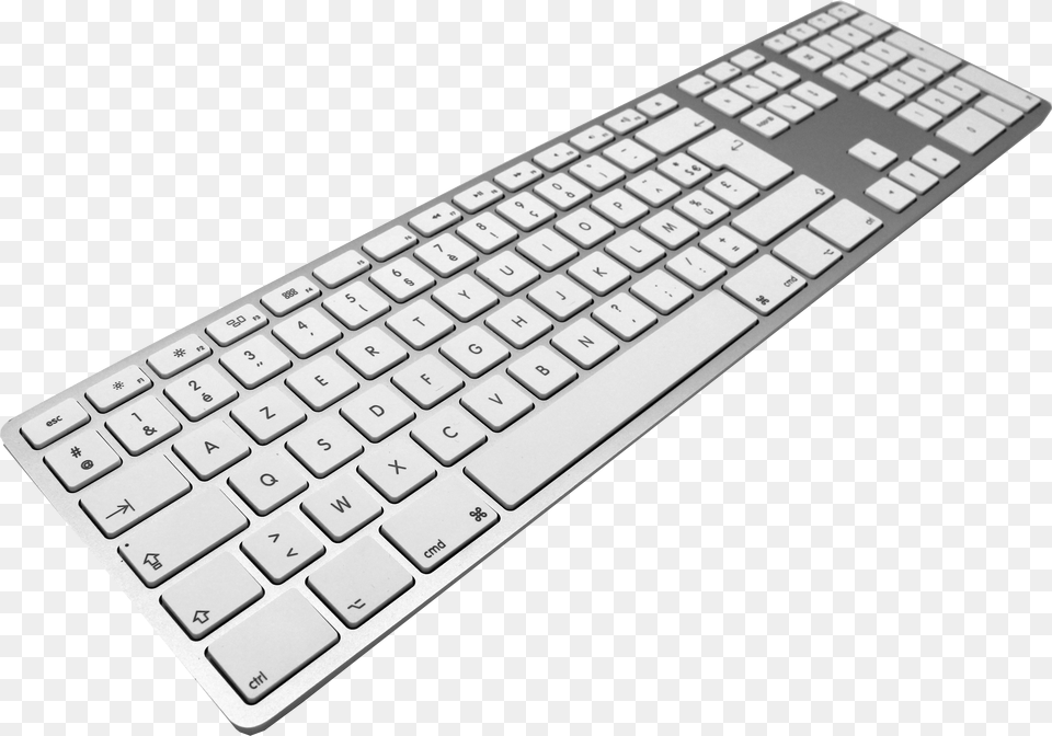 Moreover Its39 Number Pad And Feature Keys Enable You Usb Keyboard Cherry Strait 30 Silver White Splashproof, Computer, Computer Hardware, Computer Keyboard, Electronics Free Png