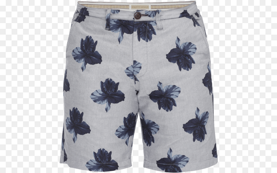Morgan Bermuda Short In Floral Print Board Short, Clothing, Shorts, Beachwear, Swimming Trunks Free Png Download