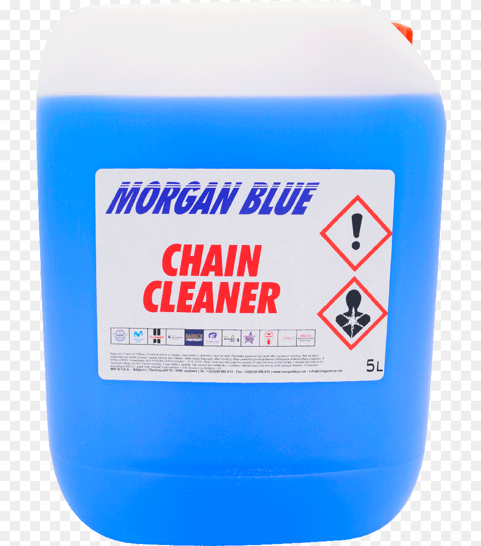 Morgan Blue Chain Cleaner 5l Morgan Blue, Jug, Business Card, Paper, Text Free Png Download