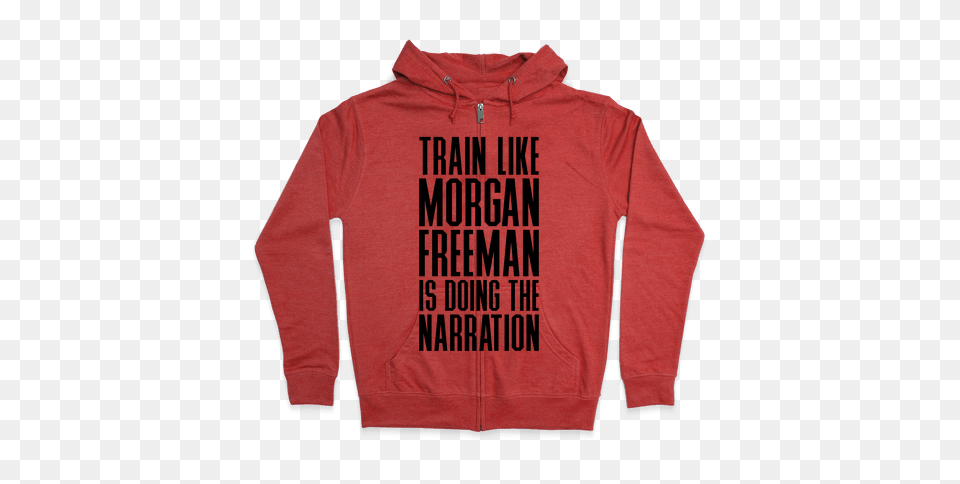 Morgan Freeman Hooded Sweatshirts Lookhuman, Clothing, Hoodie, Knitwear, Sweater Free Transparent Png