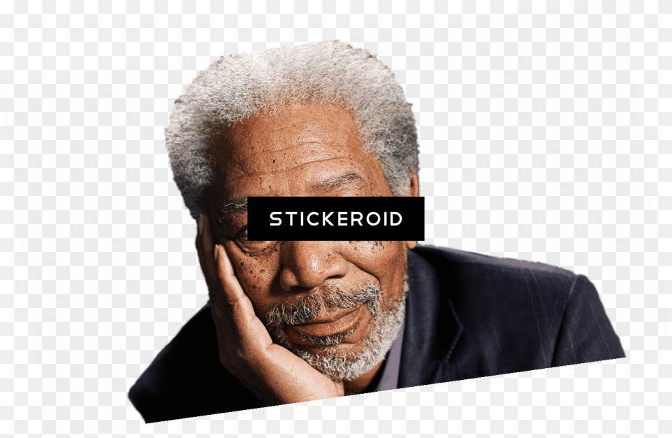 Morgan Freeman Portrait, Adult, Photography, Person, Man Png Image