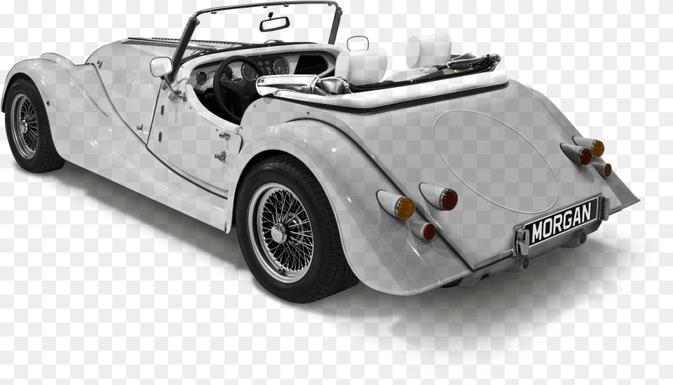 Morgan Plus 4 Car Creator Vintage Car Back, Transportation, Vehicle, Machine, Wheel Free Png