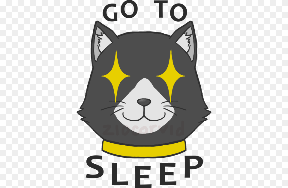 Morgana Here To Monitor Your Bedtime Whether You Need Morgana Persona 5 Sleep, Snout, Baby, Person, Advertisement Free Png