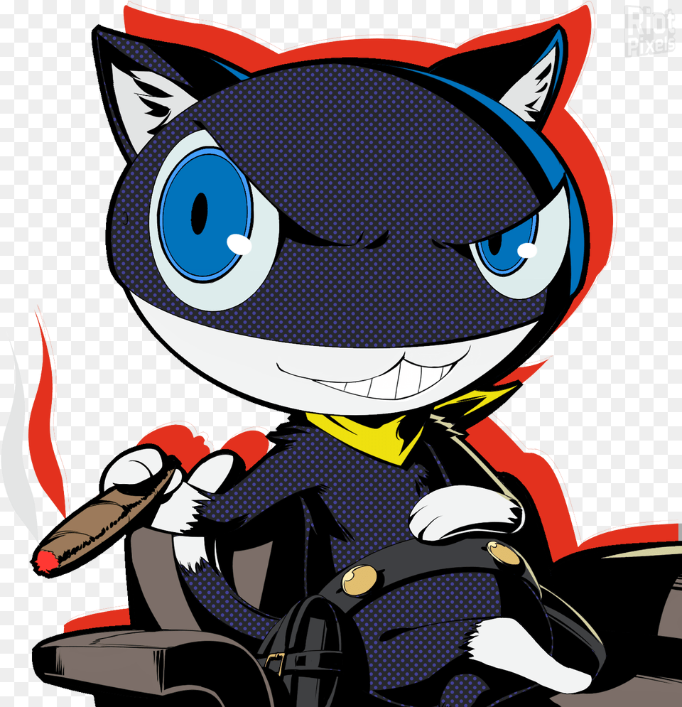 Morgana Persona 5 Background Persona 5 Royal Mona, Book, Comics, Publication, Baby Free Png Download