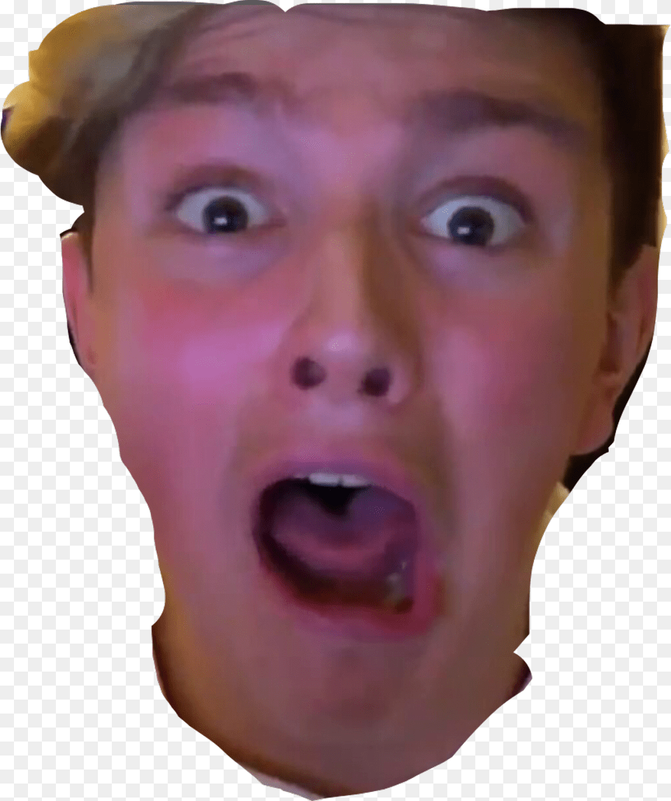 Morgz Cringe Freetoedit, Face, Head, Person, Adult Png Image