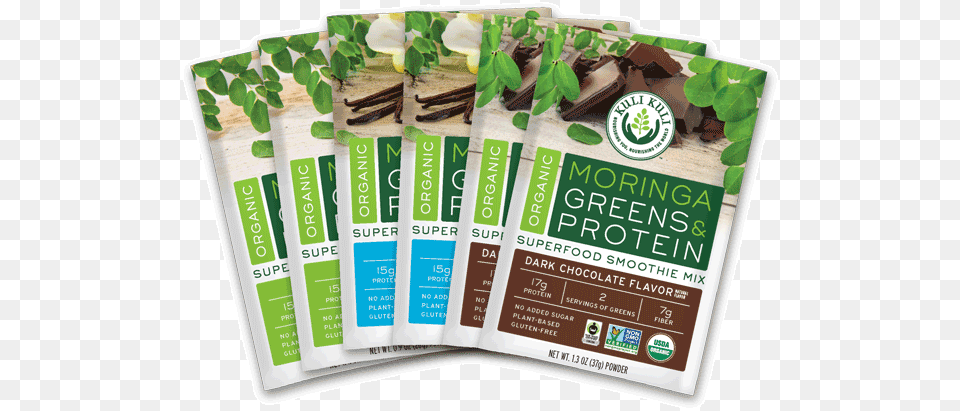 Moringa Greens And Proteins Sampler Pack 6ct Drumstick Tree, Advertisement, Plant, Herbs, Herbal Free Png