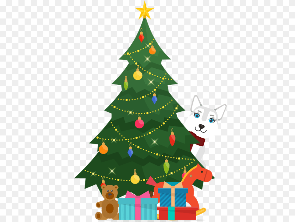 Morning Arrived Luna Looked At Her Boy And Felt Incredibly Merry Christmas Tree, Plant, Christmas Decorations, Festival, Person Free Transparent Png