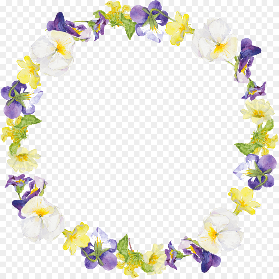 Morning Glory Round Wreath Transparent Portable Network Graphics, Flower, Flower Arrangement, Petal, Plant Png Image