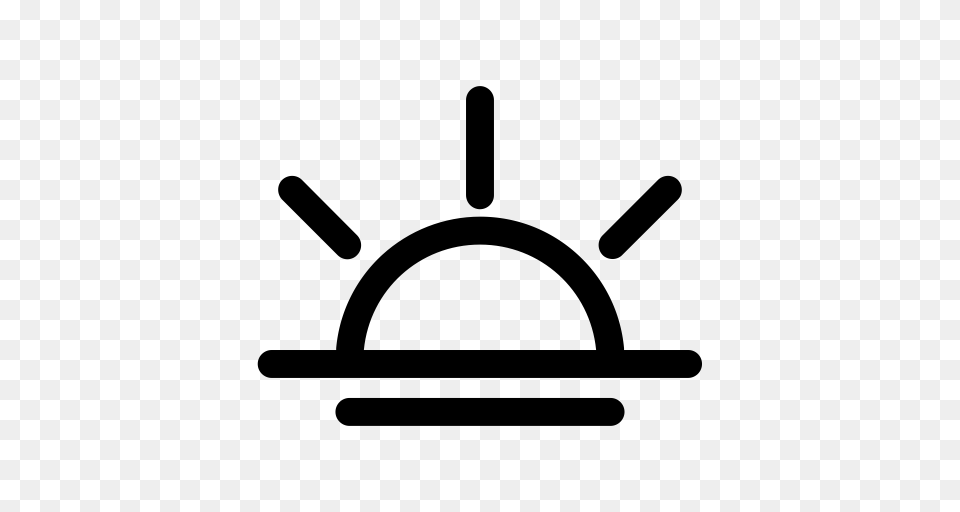 Morning Summer Sun Icon With And Vector Format For, Gray Png Image
