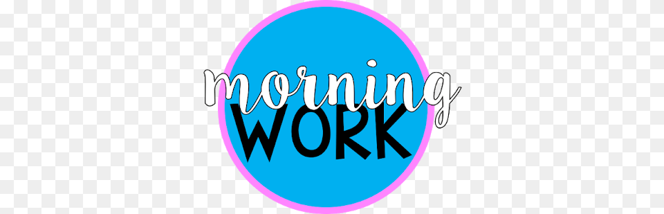 Morning Work Freebie, Logo, Sticker Png