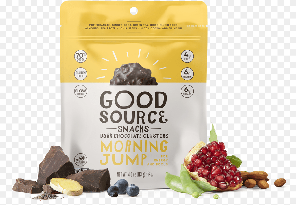 Morningjump Hero Good Source Snacks, Food, Fruit, Plant, Produce Free Transparent Png