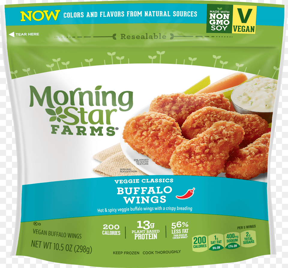 Morningstar Farms Buffalo Veggie Wings Free Png Download