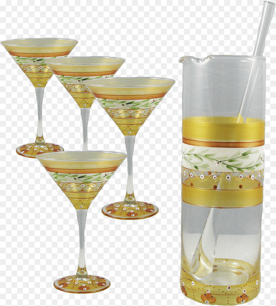 Moroccan Mosaic Gold Martini Bundle Martini Glass, Alcohol, Beverage, Cocktail, Tape Free Transparent Png